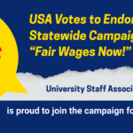 USA Votes to Endorse Statewide Campaign: "Fair Wages Now!"